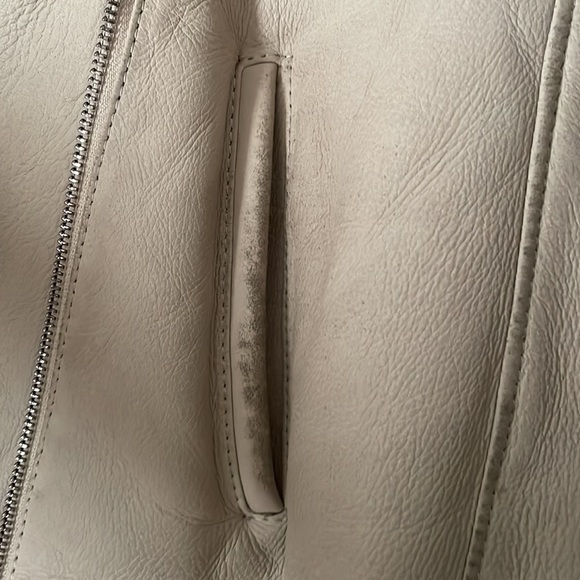 Lambskin Shearling Coat, real rabbit fur - Picture 10 of 13